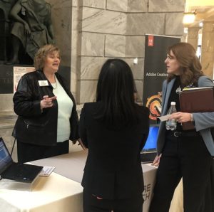 Nicole Toomey Davis at the Utah State Capitol
