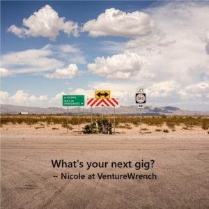 What's your next gig?