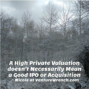 A High Private Valuation Isn't Enough