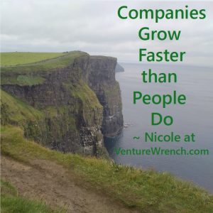 Companies Grow Faster Than People Do