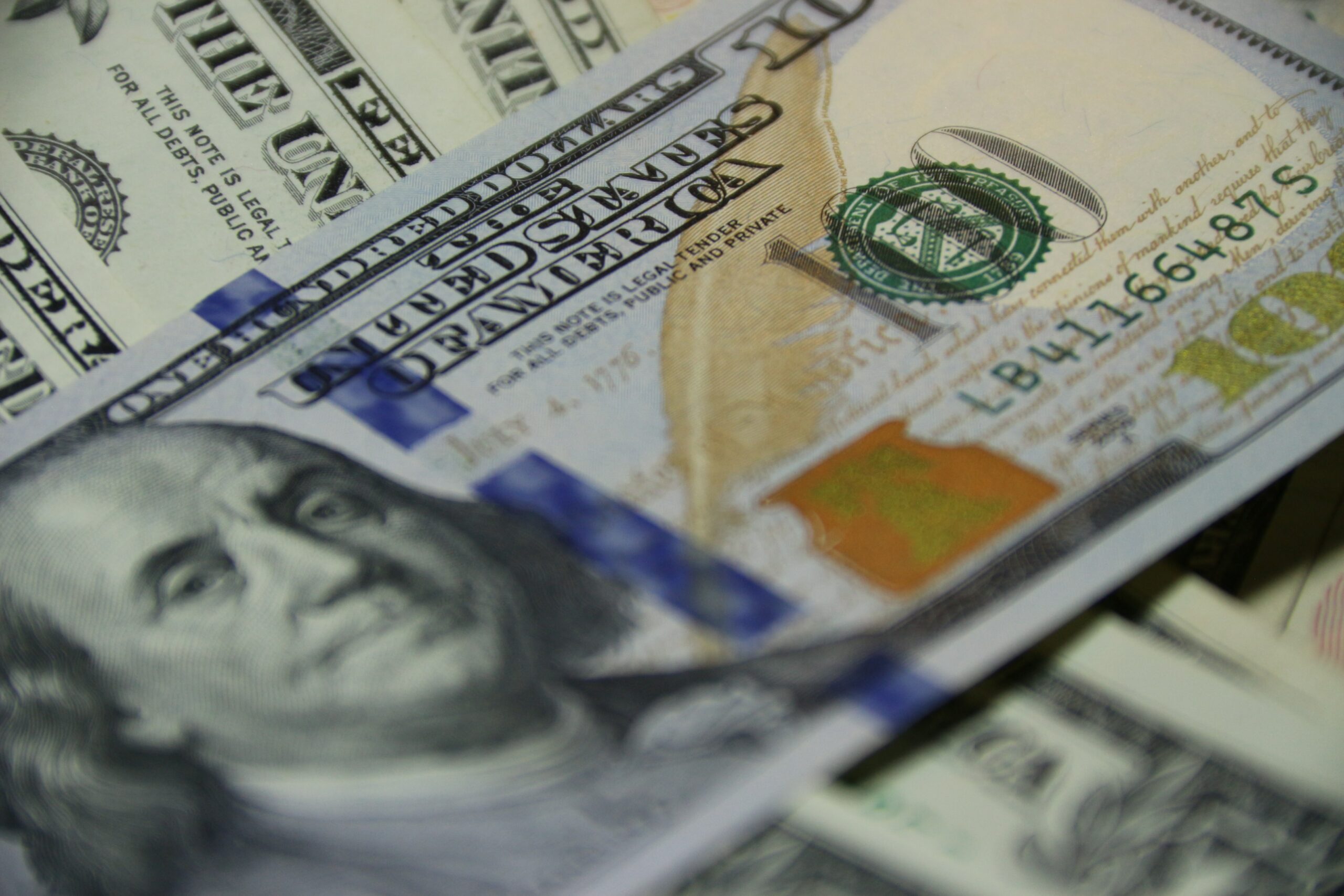 Cash bills dollar