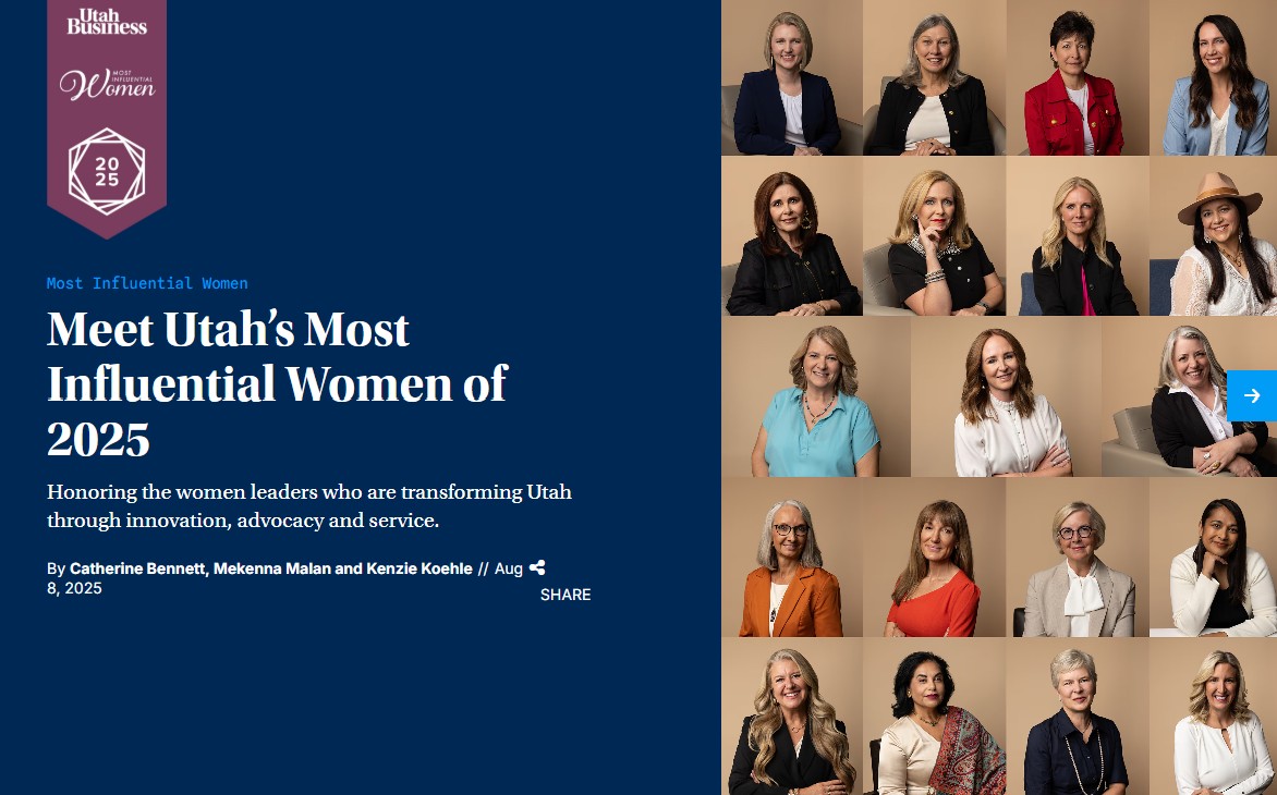 Utah's Most Influential Women of 2025
